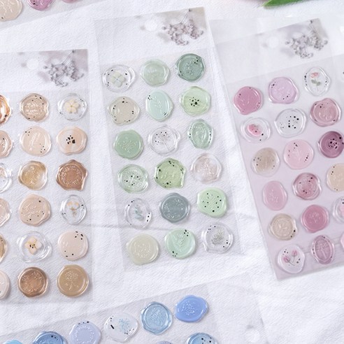 무하다 실링스티커로 특별한 날을 더욱 빛내세요.