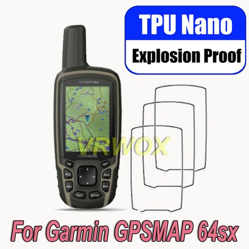 Garmin GPSMAP 64sx 631sc 63csx 629SC 64s 62sc Astro 430 320 900 전세계 핸드 헬드 GPS 방폭 프로텍터 3개 Best Top5