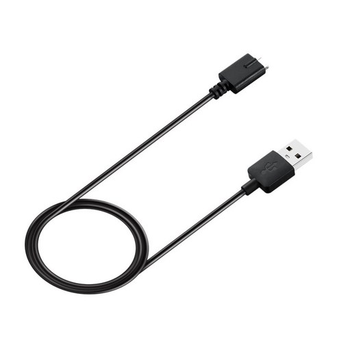 USB 충전 싱크 케이블 교체 Polar M430 스마트 시계, 1m, 플라스틱, 블랙