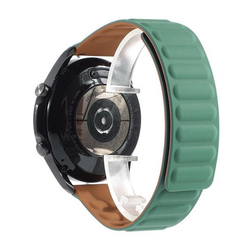 Garmin Vivomove 3 HR Luxe style Fenix Chronos 가민 스트랩 고무 자기 흡착 손목 밴드 20mm 22mm 퀵 릴리스 시계줄, #6