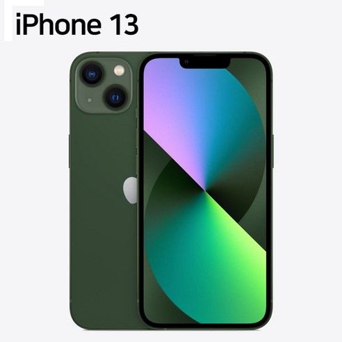 아이폰13 iPhone13 128GB 256GB 자급제, 00_그린 / S급