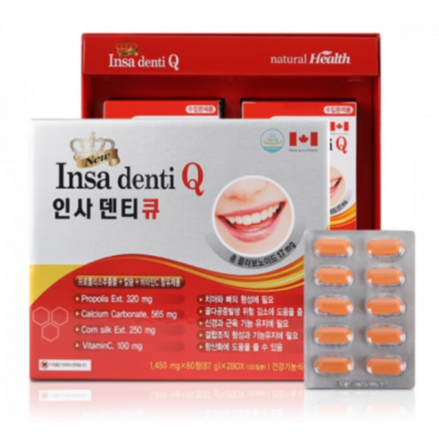 인사 덴티큐(1450mg x 120정), 1개