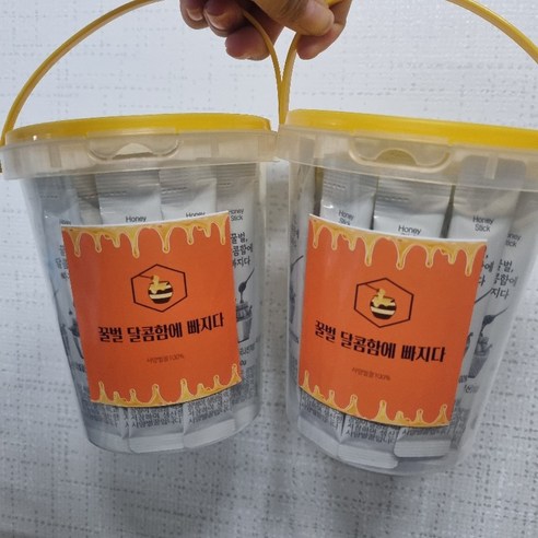 꿀벌달콤함에빠지다 사양벌꿀 50포 2통 총100포, 500g, 3개