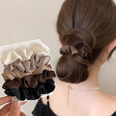 5초 만에 스타일 완성! 헤어퀸 미니 곱창밴드로 바쁜 아침 시간을 여유롭게!