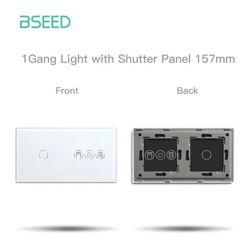 전동블라인드 사무실 암막 BSEED 와이파이 롤러 셔터 스위치 터치 스마트 라이트 기능 부품 유리 DIY 무료 조합