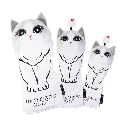 3pcs/4pcs 골프 클럽 우드 헤드 커버 드라이버 페어웨이 우드 헤드 커버 골프 1 3 5 UT 커버 교체 슬리브 프로텍터, 여러 가지 빛깔의, {"수건소재":"PU"}