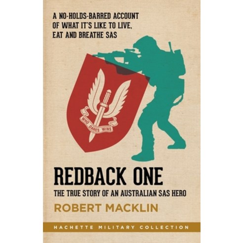 (영문도서) Redback One: The true story of an Australian SAS hero Paperback, Hachette Australia, English, 9780733636585