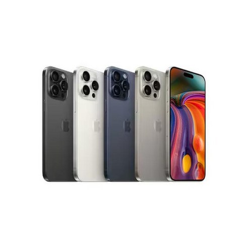 Apple 아이폰 15 Pro 맥스 자급제 512GB 국내정품, 화이트티타늄