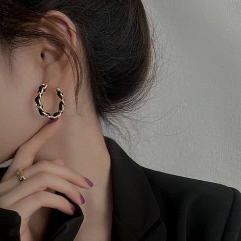 KORELAN초영 체인 귀걸이