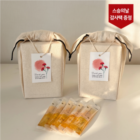 례답 사양 꿀스틱 답례품 스승의날 어린이집 유치원 선생님 선물, 250g, 2세트
