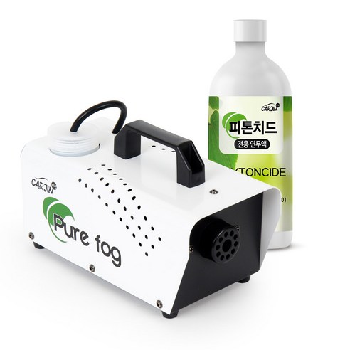 카진 퓨어포그 연무기 탈취제 + 전용액 세트, 500ml, 1세트