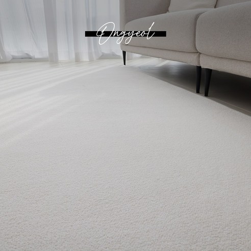 포근함이 머무는 공간, 온결 워셔블 러그로 완성하세요.