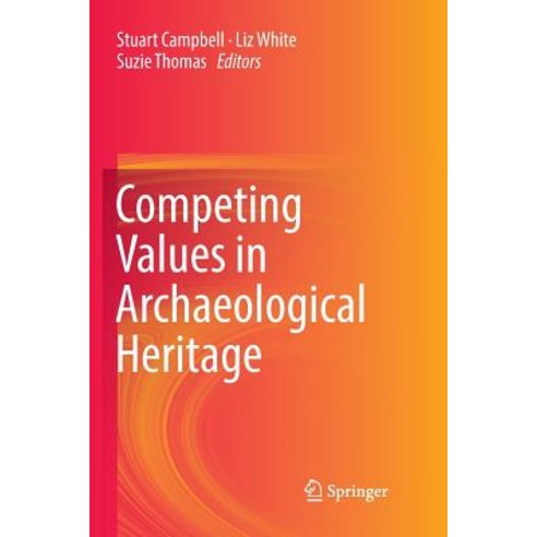 (영문도서) Competing Values in Archaeological Heritage Paperback, Springer, English, 9783030067960