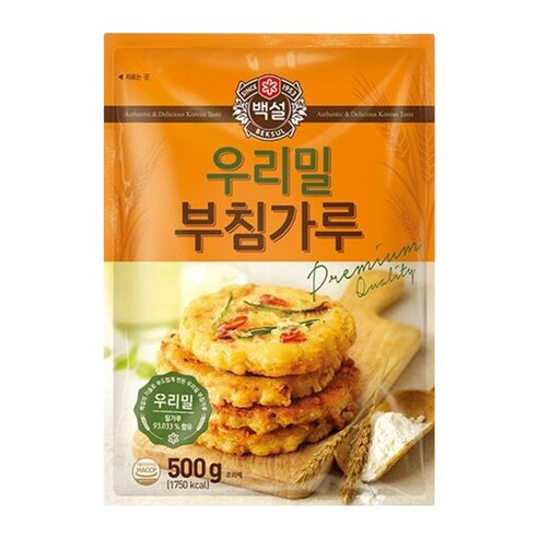 백설 우리밀부침가루, 500g, 1개, 1개