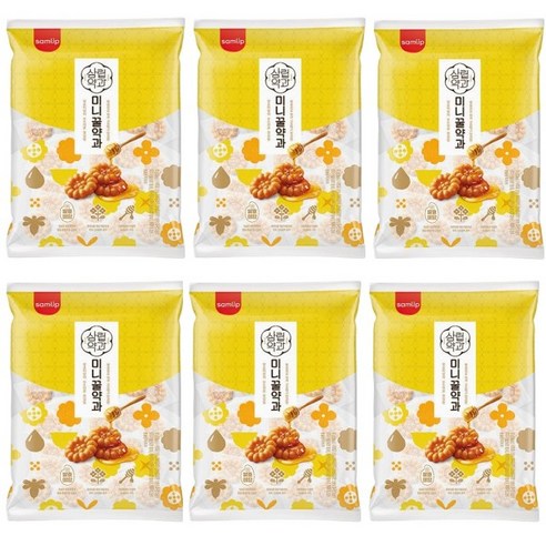 삼립 미니 꿀 약과, 1kg, 6개