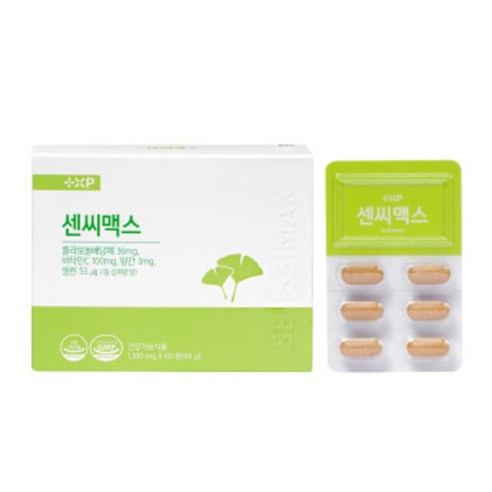 은행잎추출물 센씨맥스 *1, 1개, 60정