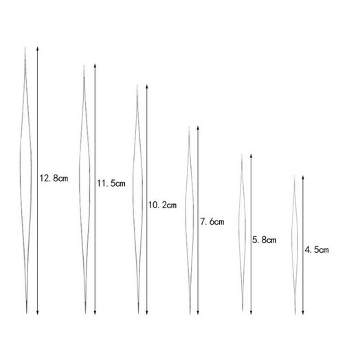 [루앤블리] 배바늘 비즈바늘 공예용, 1개