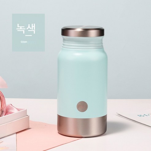 부광 텀블러 316L 스테인리스 불린 티컵, 400ML-600ML, 녹색400ML316스테인리스 스틸