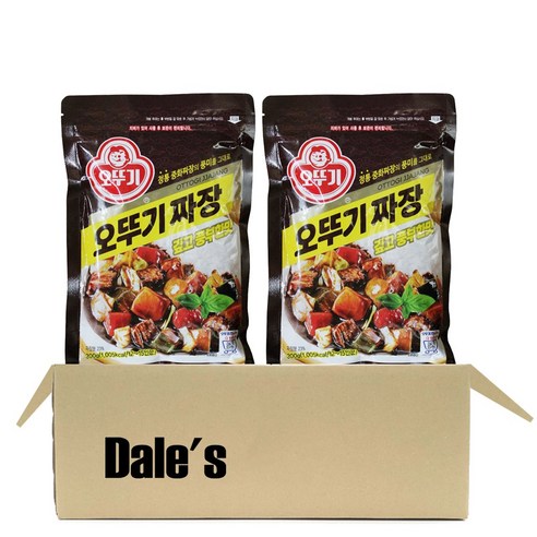 데일즈기획 오뚜기 짜장 분말가루, 300g, 2개