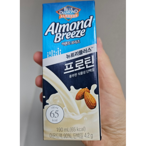 블루다이아몬드 아몬드 브리즈 뉴트리플러스 프로틴, 190ml, 144개