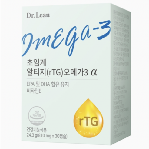 닥터린 초임계 알티지 오메가3 알파 30.21g