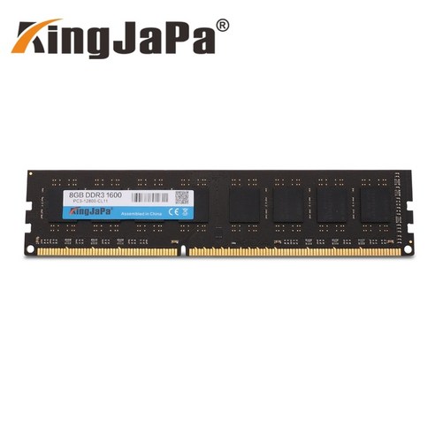 RAM kingjapa ddr3 4gb 1333 mhz 데스크탑 메모리 240pin 1.5v 2gb 8gb 새로운 dimm 1600 pc3 12800 cl11 ddr2 2g, 인텔용 8GB 1600