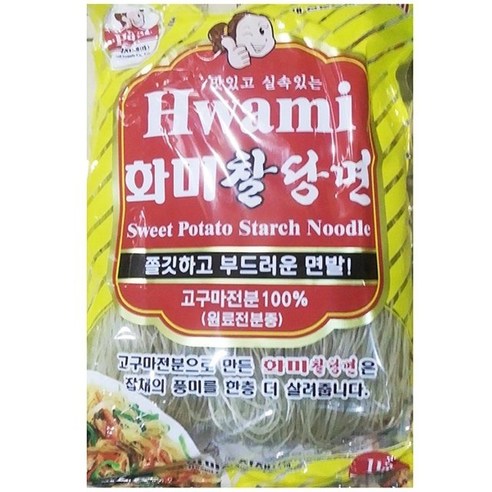 찰당면 화미 1kg 잡채당면 옛날당면 업소용, 1개