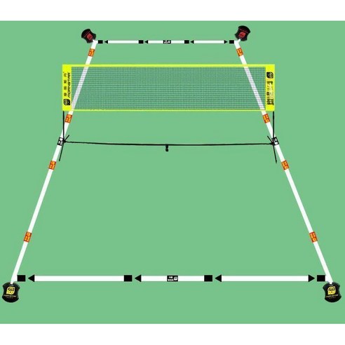 코트 그리기 배드민턴 마킹 족구 경계선 경기장 마킹기, B. 필드 라인 +5.2m 메쉬 프레임