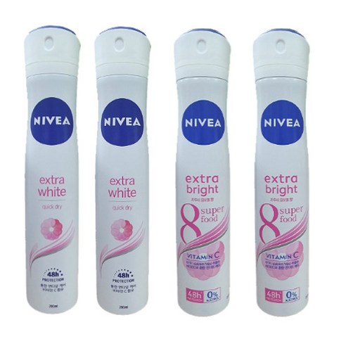 니베아 엑스트라 화이트 데오드란트 스프레이 200 리뉴얼 3개세트 200ml (랜덤 발송) 니베아데오드란트 니베아 엑스트라 화이트 데오드란트 스프레이 200 리뉴얼 3개세트 200ml (랜덤 발송) 니베아데오드란트