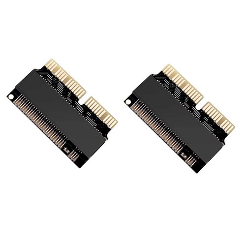 노 브랜드 업그레이드 된 MacBook Air Mac Pro Retina 2013에 적합한 2Pcs NGFF M.2 NVMe ...