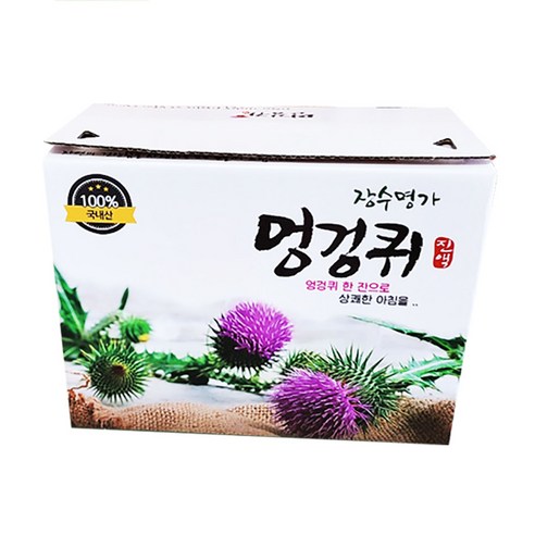[장수명가] 가시엉겅퀴, 엉겅퀴진액, 엉겅퀴즙 100ml, 60포