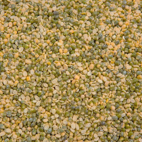 푸드앤픽 수입 깐녹두 0.5/1/2/4/5/10 kg 깐 녹두 콩, 1개, 1kg