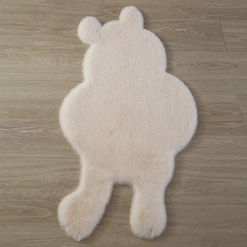 공장 공급 만화 귀염둥이 동물 이형 곰 카페트 거실 침실 출입구 매트리스 창문 장식 카페트, 애기곰