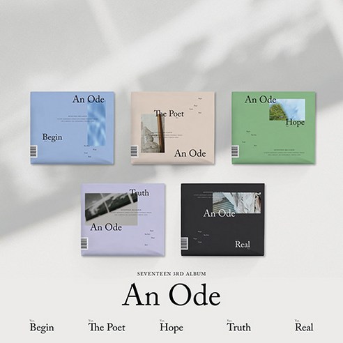 세븐틴 (Seventeen) – 정규3집 [An Ode], the poet CD/LP