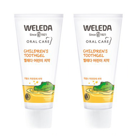 벨레다 어린이 치약, 50ml, 2개