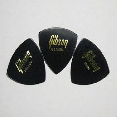 깁슨 기타 피크 삼각형 THIN(0.5mm) 100개