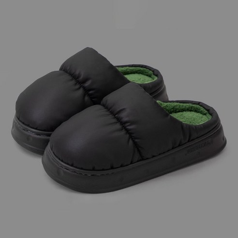 따뜻한 패딩 슬리퍼 겨울 털실내화 225~280 house slippers 비보뉴