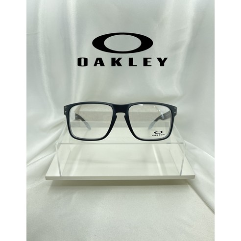 100%정품 오클리 OX8100F 0156 블랙컬러 로고실버 56mm 홀브룩 아시안핏 오클리안경 HOLBROOK