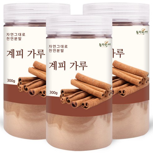 동의한재 계피 가루 시나몬 분말, 300g, 2개