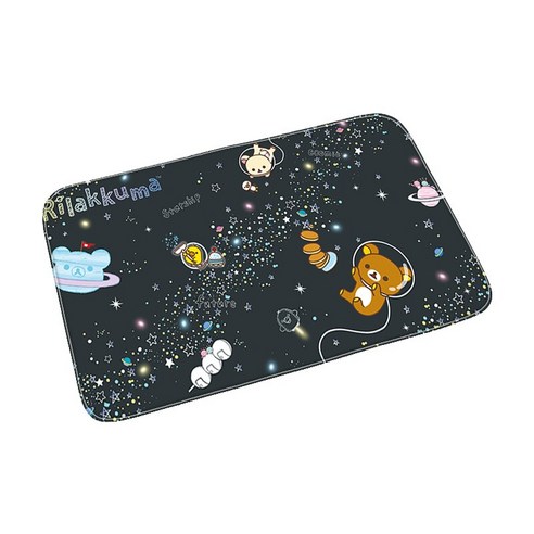환영 입구 비-슬립 개 고양이 카펫 주방 매트 현대 만화 Rilakkuma 층 매트 홈 장식 복도 발코니 문 매트, 40센치메터x60센치메터, New000495