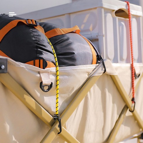 캠핑의 편리함과 스타일을 완성하는 다용도 스트레치코드