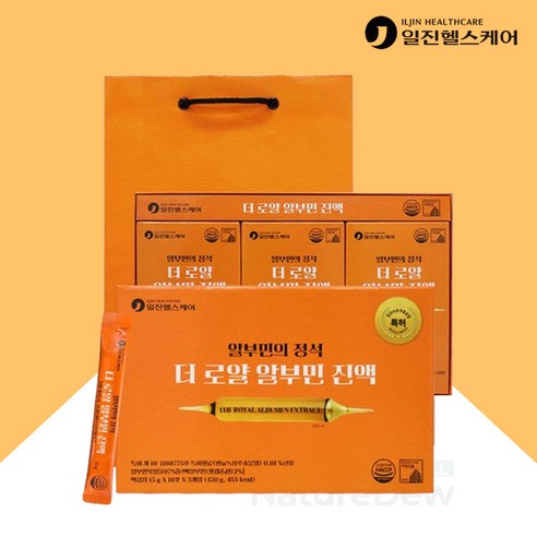 마시는 액상 알부민 효능 고함량 실크알부민 전용쇼핑백