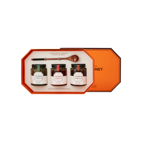 프로비 프로폴리스 꿀 선물세트 (220g X 3개입), 3개, 220g