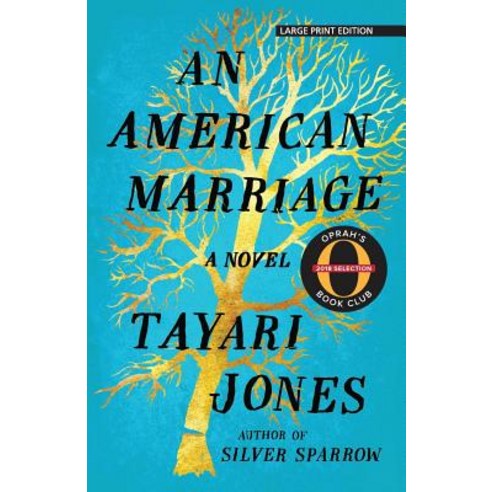 An American Marriage Paperback, Large Print Press, English, 9781432861308