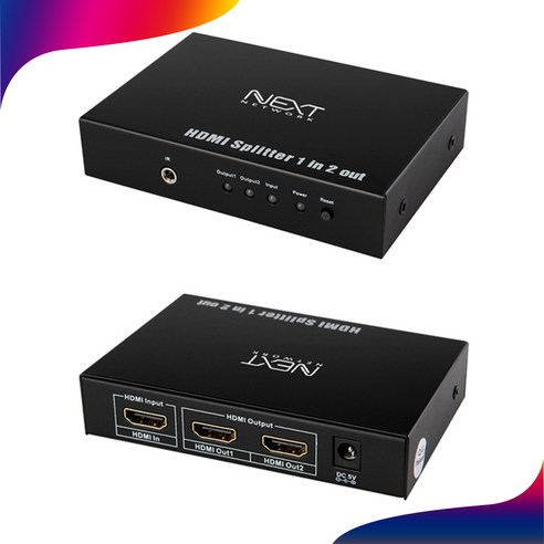 최상의 품질을 갖춘 next-sdi0102sp 아이템을 만나보세요. 이지넷유비쿼터스 NEXT-0102SP 출력2개 입력1개 UHD HDMI 4K 모니터 분배기