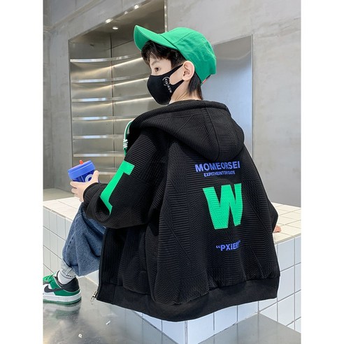 남아 가을 초등 중학생 상의 A2-82 주니어 자켓 후드 가을신상