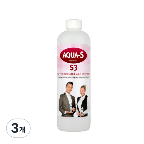 아쿠아에스 아쿠아필 솔루션 홈케어 토너 S3, 500ml, 6개