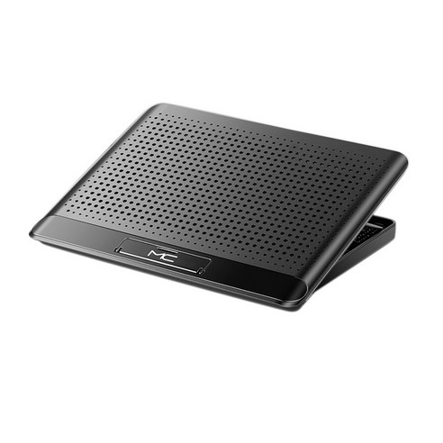 Xzante MC 게임용 노트북 냉각 패드 저소음 팬 12-17인치 노트북용 USB 포트 2개가 있는 높이 조절 가능한 쿨러 스탠드 블랙, 검은 색