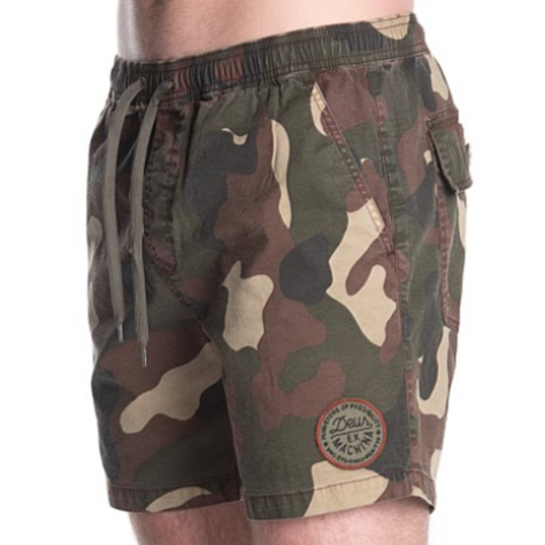 데우스 DEUS EX MACHINA 보드숏 반바지 카모 CAMO RILEY SHORT