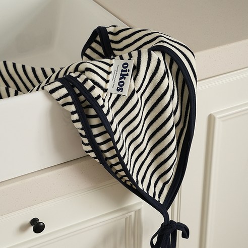 주방을 스타일리시하게, 요리는 더 편리하게 오이코스 테리 타월 앞치마